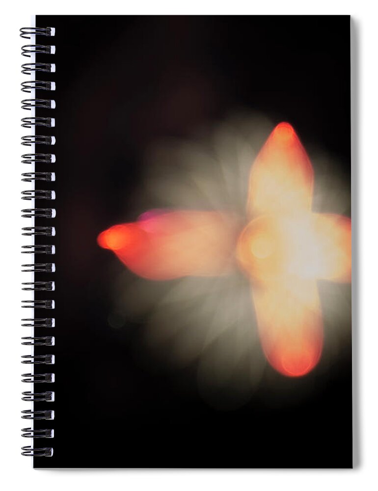 Fireworks Spiral Notebook featuring the photograph Phase Change ReEntry by Alex Lapidus