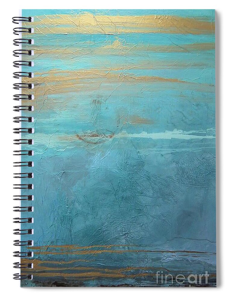  Spiral Notebook featuring the painting Phenomenal by Kristen Abrahamson