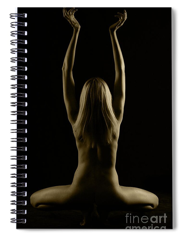 Artistic Photographs Spiral Notebook featuring the photograph Pick me up by Robert WK Clark
