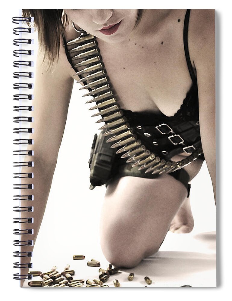 Fetish Photographs Spiral Notebook featuring the photograph Pick up round by Robert WK Clark