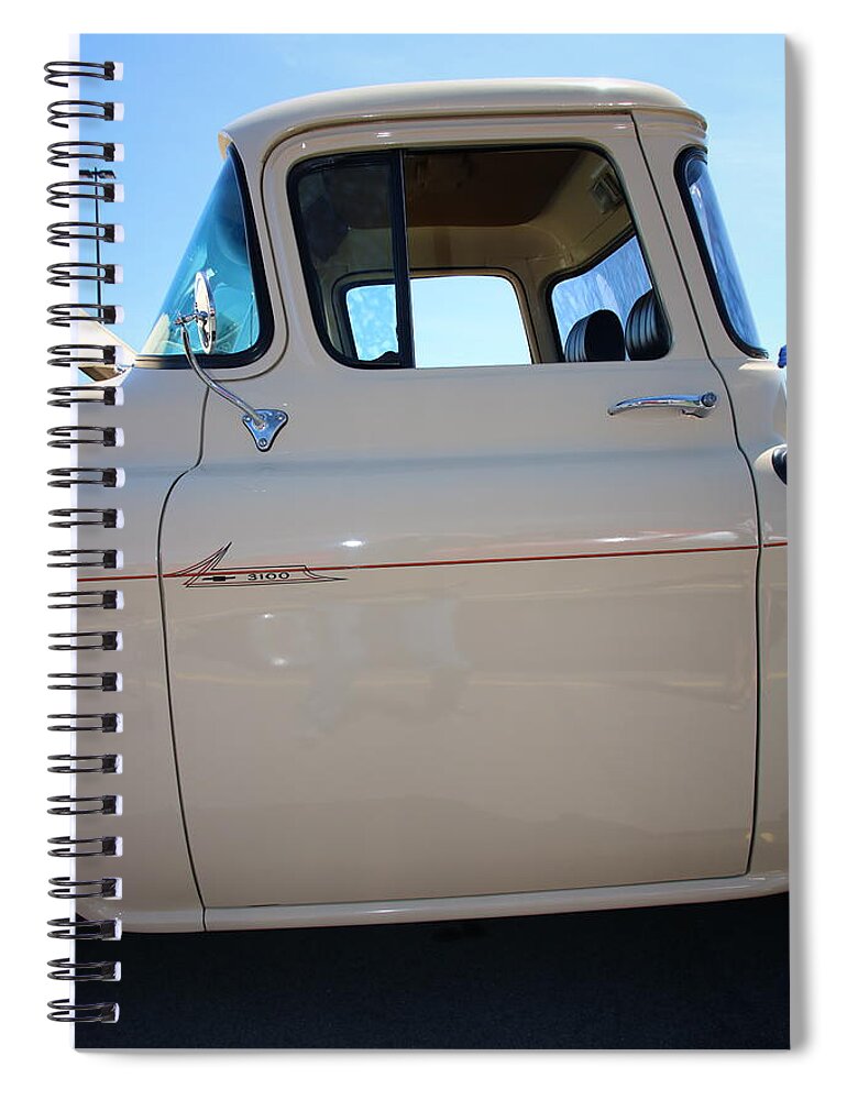 Classic. Cars. Art Spiral Notebook featuring the photograph Pin Stripe by Rick Redman