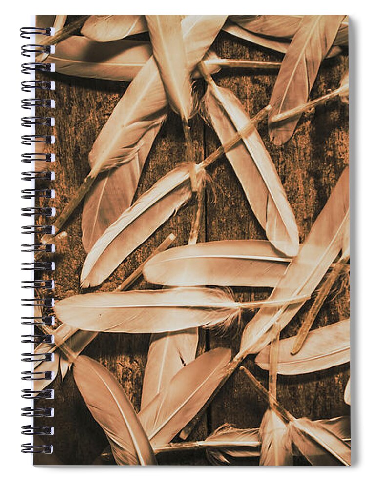 Peace Spiral Notebook featuring the photograph Plight of freedom by Jorgo Photography