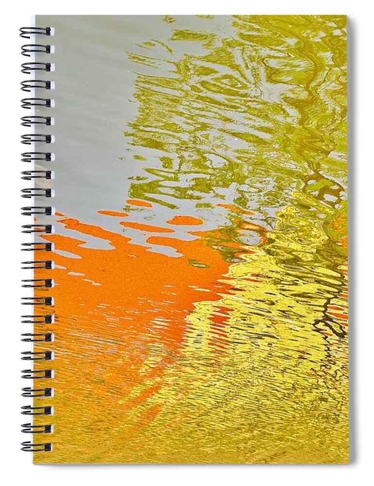 Reflections Spiral Notebook featuring the photograph Pond Reflection by Merle Grenz