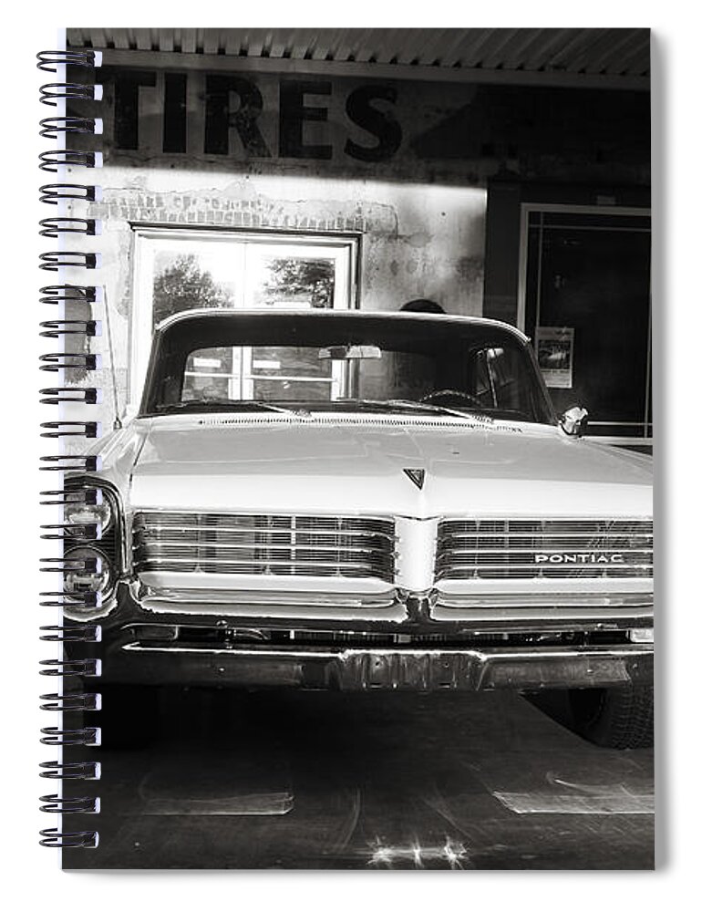 Classic Car Spiral Notebook featuring the photograph Pontiac Pride by Toni Hopper