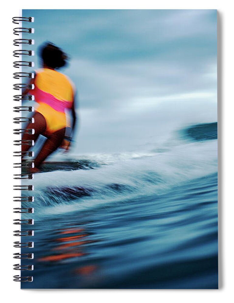 Surfing Spiral Notebook featuring the photograph Popsicle by Nik West