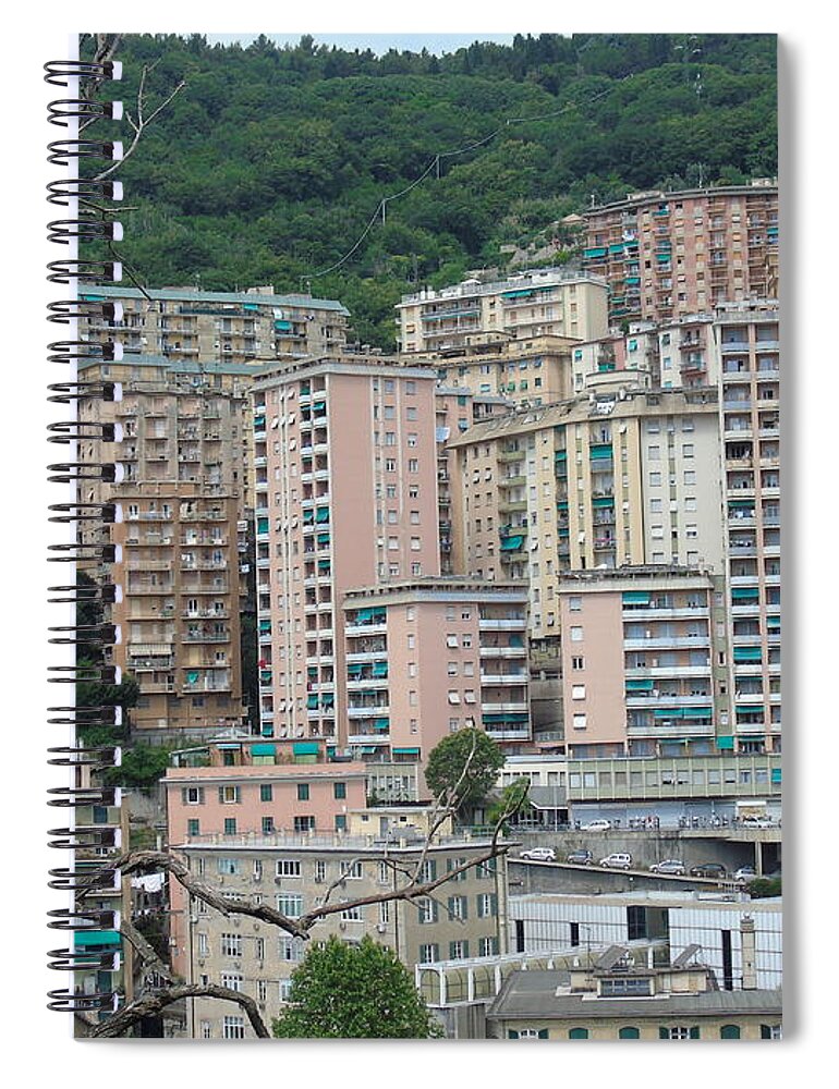Italy Spiral Notebook featuring the photograph Popular housing by Yohana Negusse