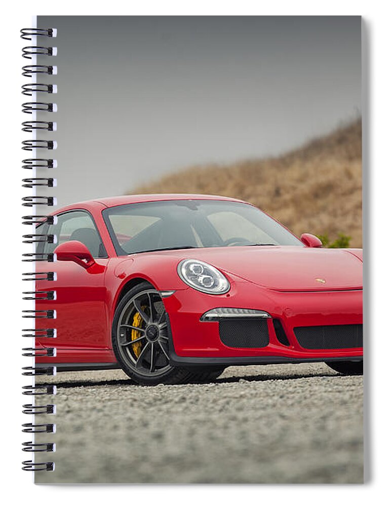 Cars Spiral Notebook featuring the photograph Porsche 991 GT3 #4 by ItzKirb Photography