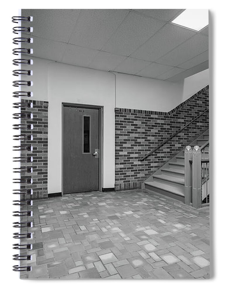  Spiral Notebook featuring the photograph Port Washington High School 39 by James Meyer