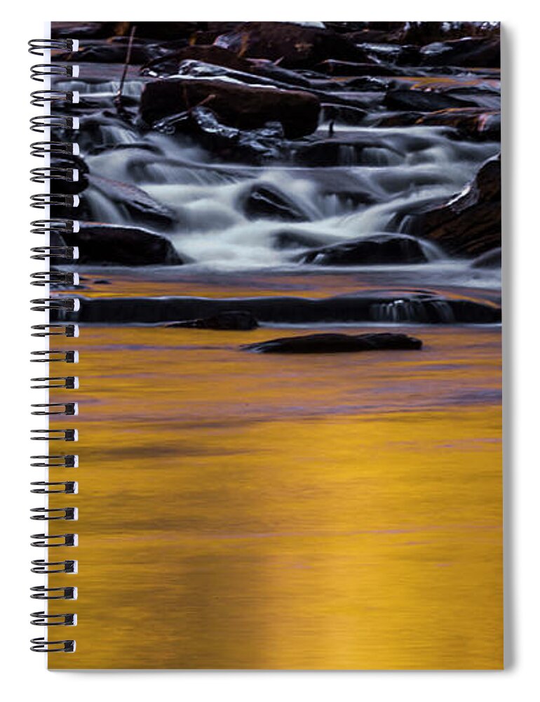River Spiral Notebook featuring the photograph Portage by Ray Silva