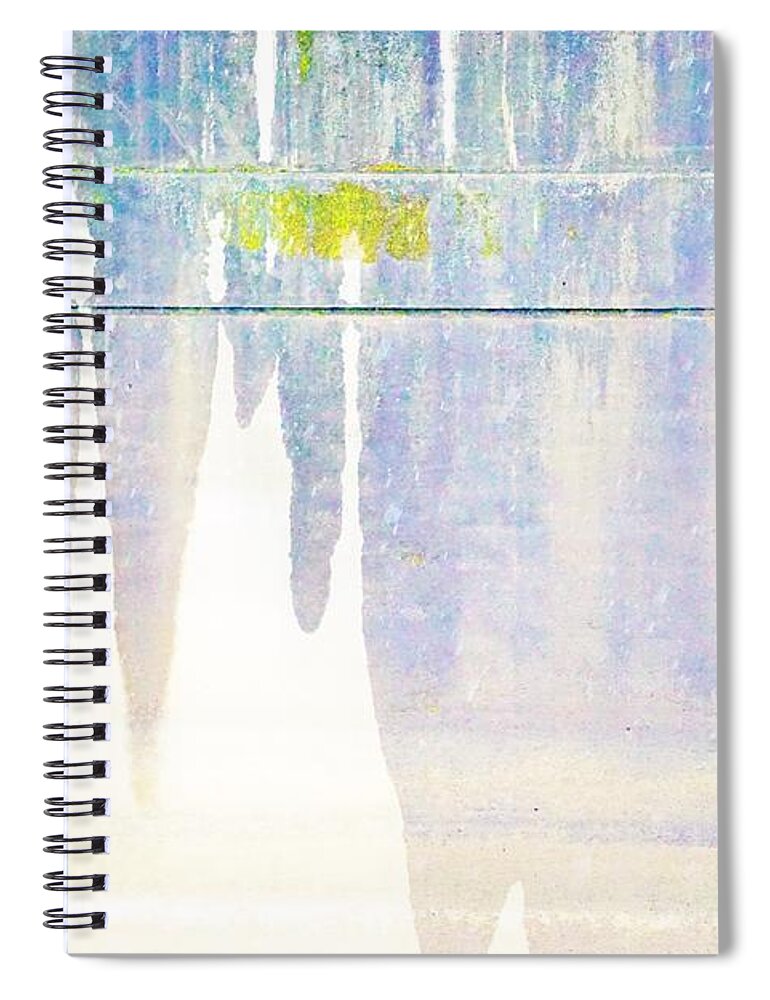 Decorative Spiral Notebook featuring the photograph Portland Bridge Support by Merle Grenz