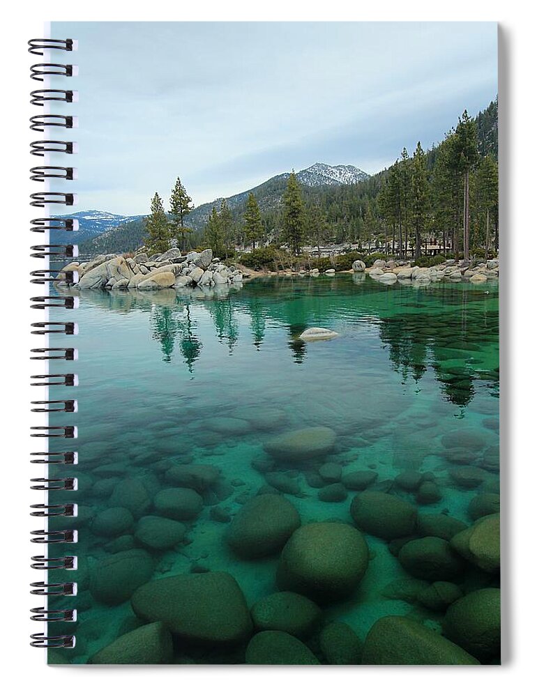 Lake Tahoe Spiral Notebook featuring the photograph Portrait of April by Sean Sarsfield