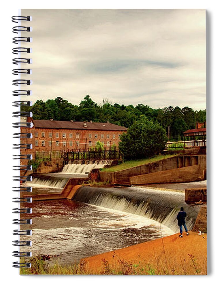 Prattville Spiral Notebook featuring the photograph Prattville Alabama by Mountain Dreams