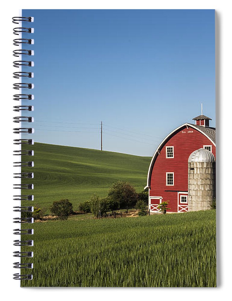 Agriculture Spiral Notebook featuring the photograph Preserved by Jon Glaser