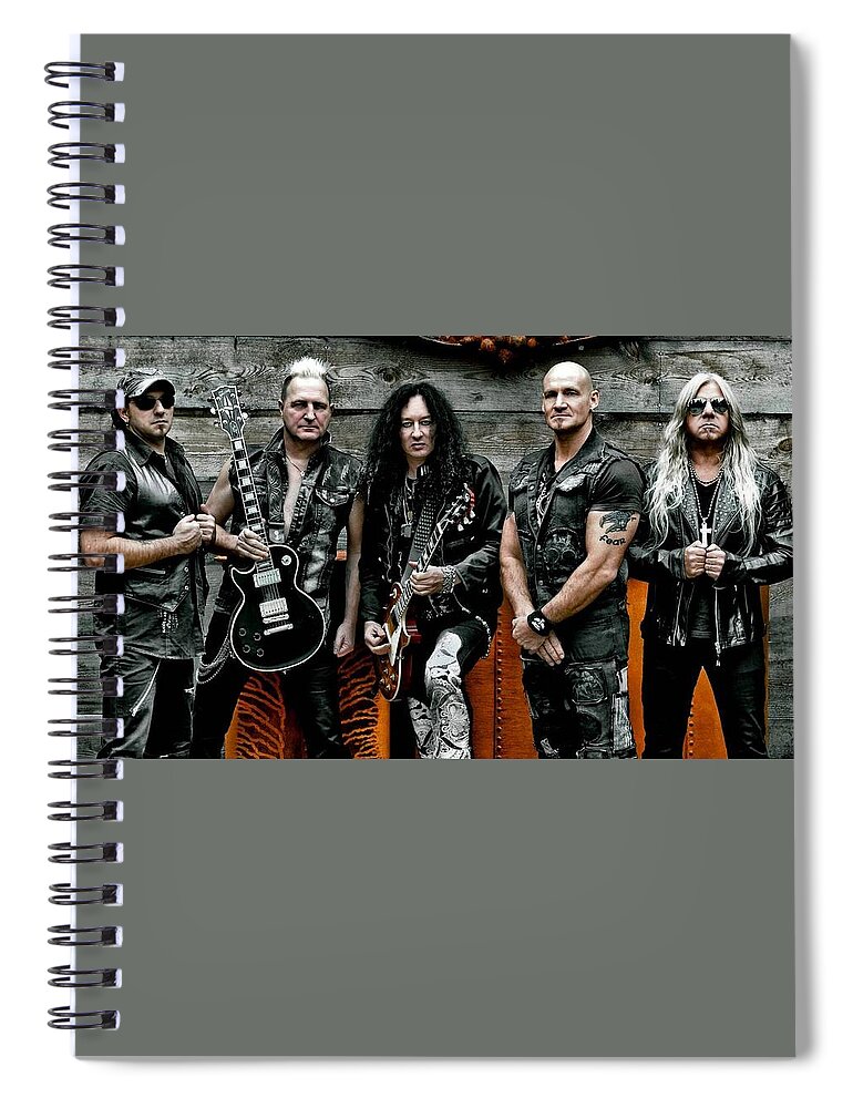 Primal Fear Spiral Notebook featuring the photograph Primal Fear by Jackie Russo
