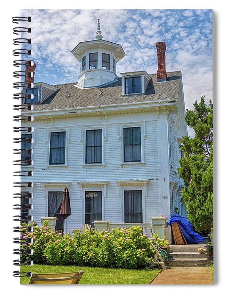 Provincetown Spiral Notebook featuring the photograph Provincetown Architectural Beauty by Marisa Geraghty Photography