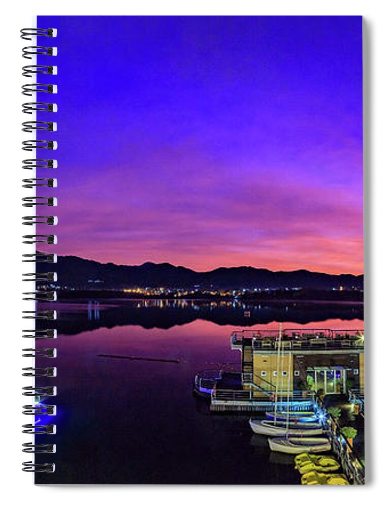  Spiral Notebook featuring the photograph San Luis 010 by Bernardo Galmarini