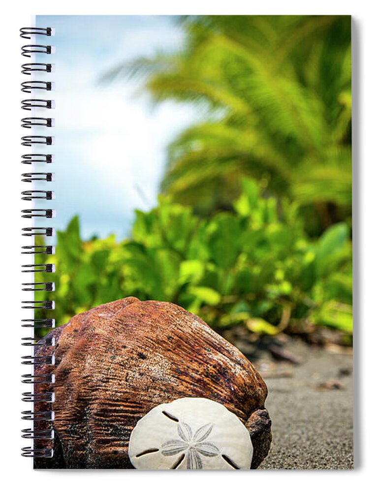 Spa Spiral Notebook featuring the photograph Pura Vida Beach Life by David Morefield