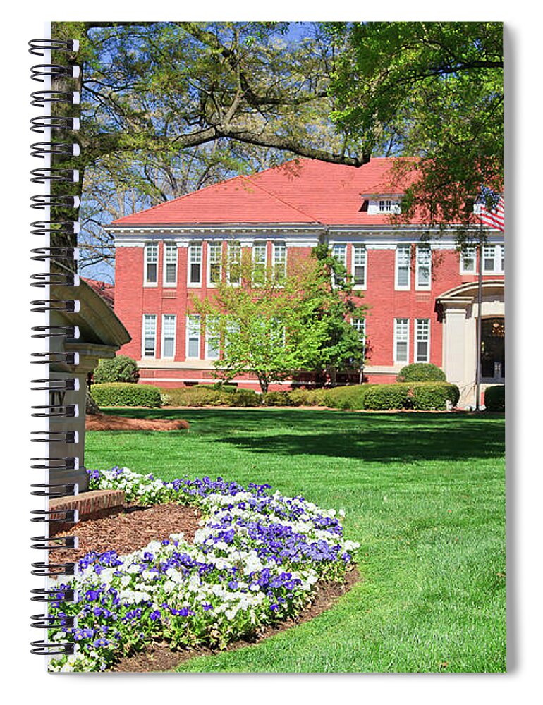 Queens University Spiral Notebook featuring the photograph Queens University of Charlotte by Jill Lang