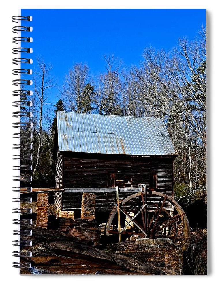 Ragsdale Mill Spiral Notebook featuring the photograph Ragsdale Mill by Tara Potts