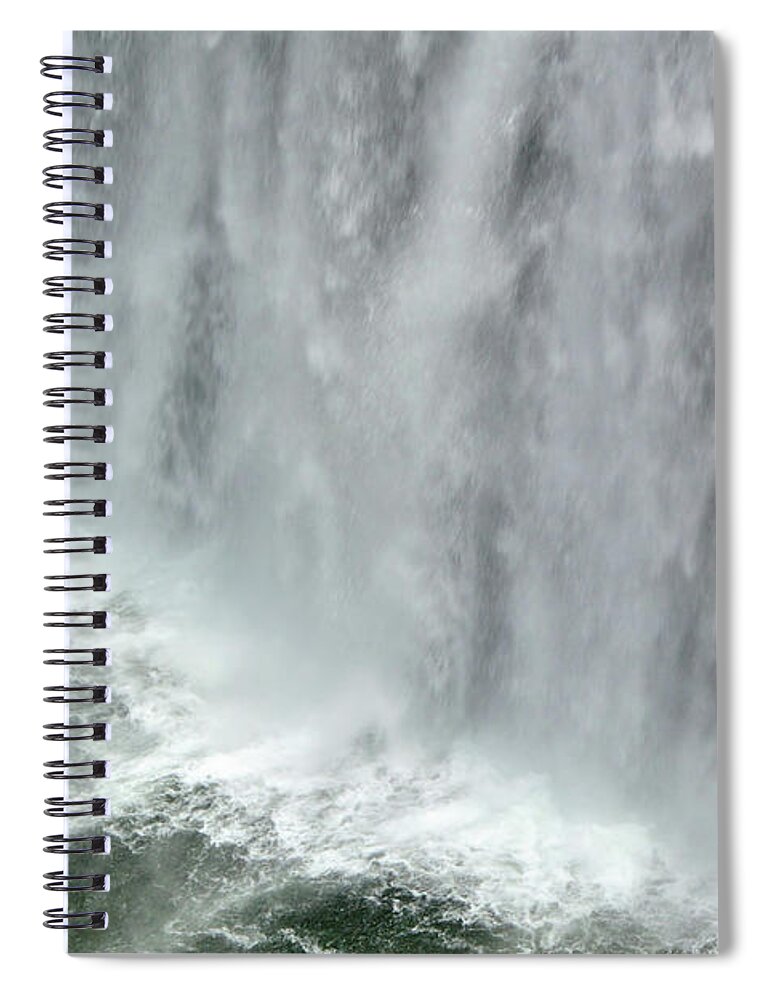 California Spiral Notebook featuring the photograph Rainbow Falls 26 by Joe Lach