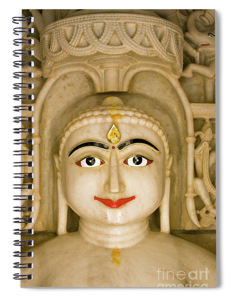  Spiral Notebook featuring the photograph Rajashtan_d327 by Craig Lovell