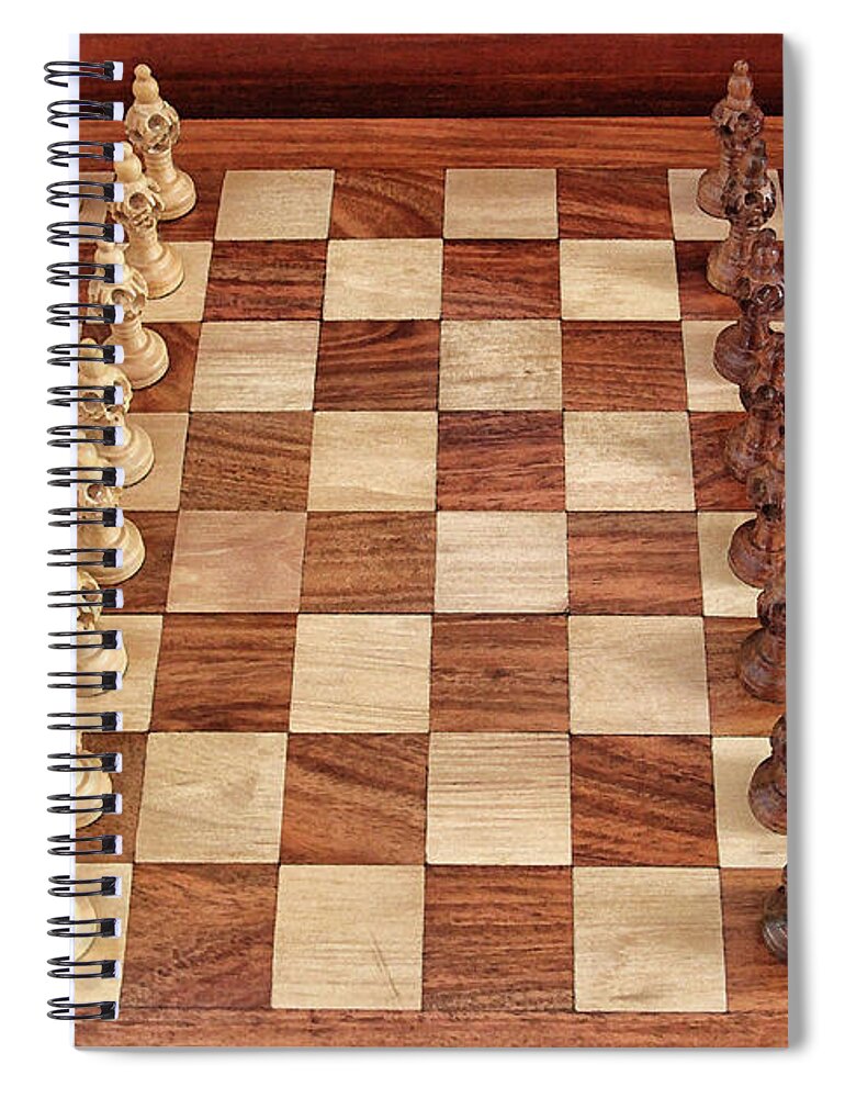 Board Spiral Notebook featuring the photograph Ready for Battle by Sandeep Gangadharan