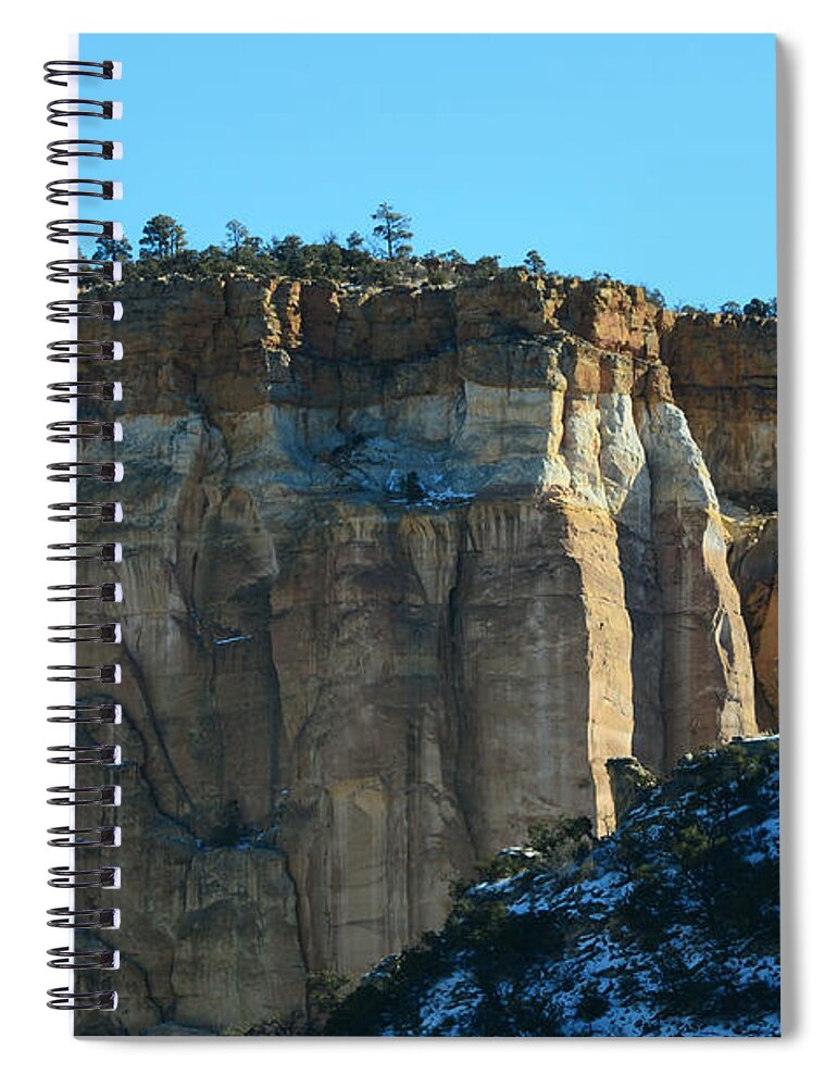 Southwest Landscape Spiral Notebook featuring the photograph Red Velvet by Robert WK Clark