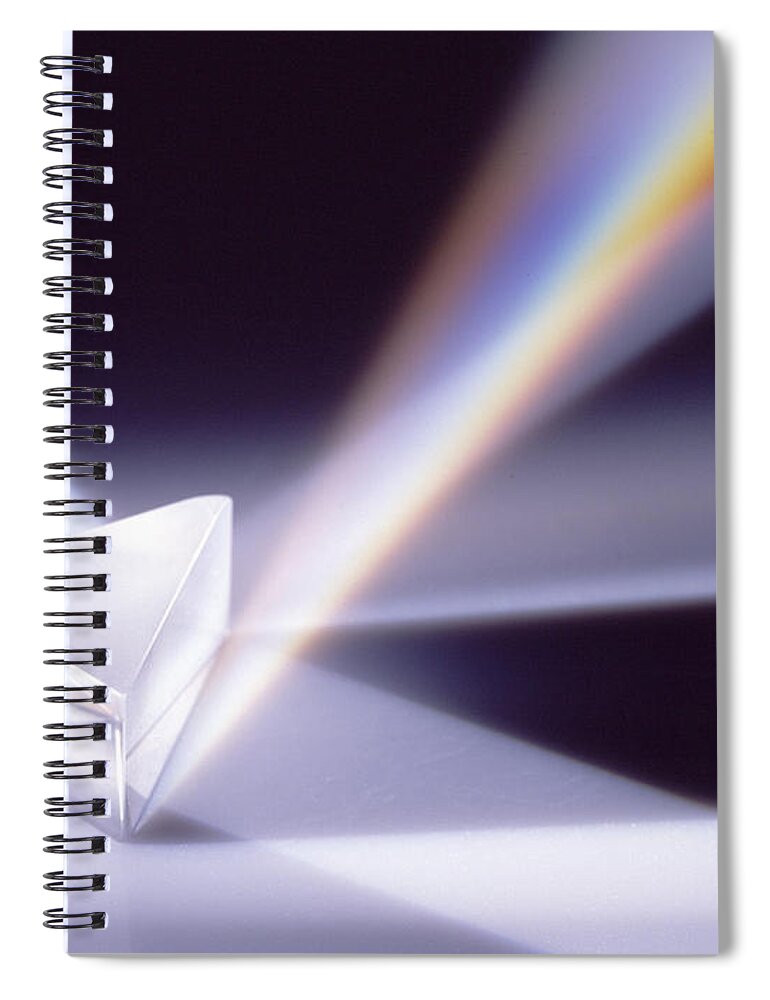Photo Decor Spiral Notebook featuring the photograph Refraction 2 by Steven Huszar