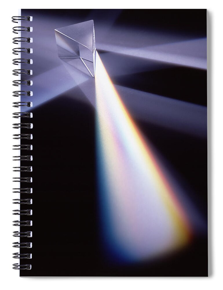 Photo Decor Spiral Notebook featuring the photograph Refraction by Steven Huszar