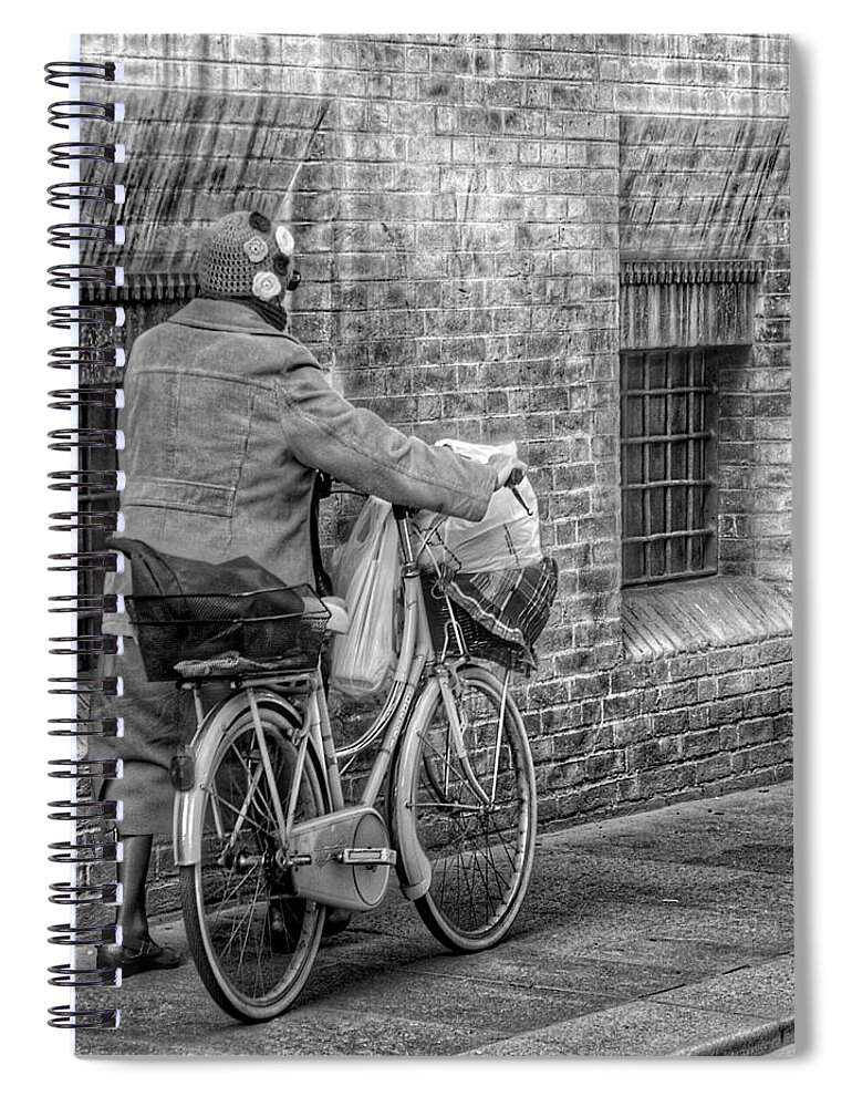Reggio Spiral Notebook featuring the photograph Reggio by Gia Marie Houck