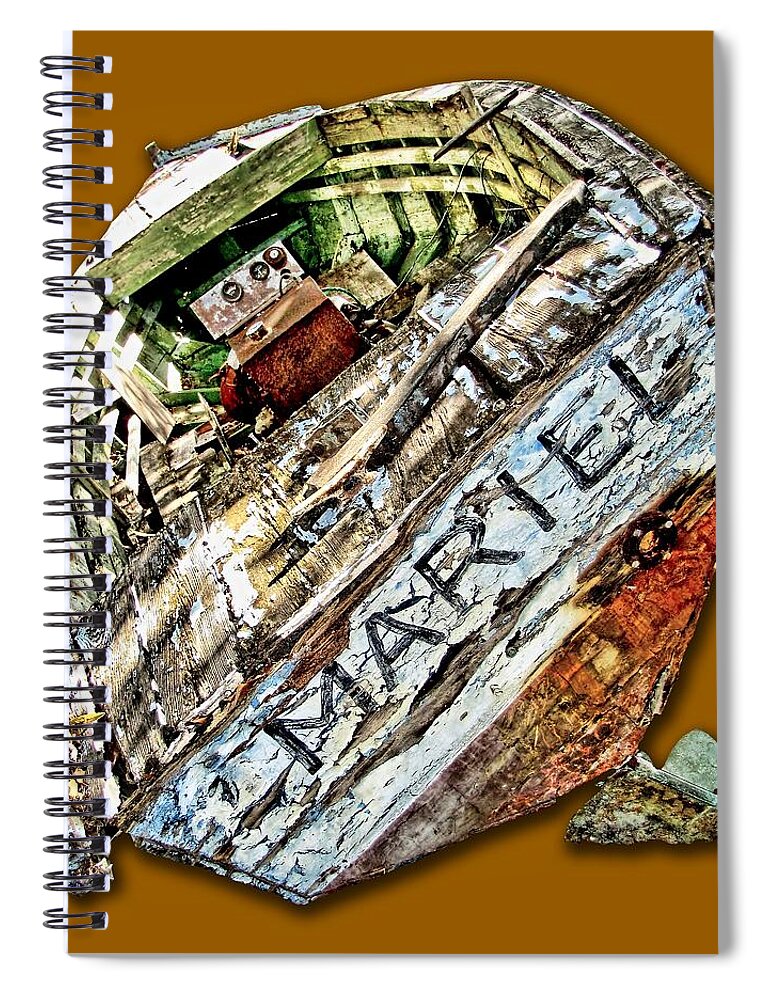 Refugee Spiral Notebook featuring the photograph Remember the Mariel by Bob Slitzan