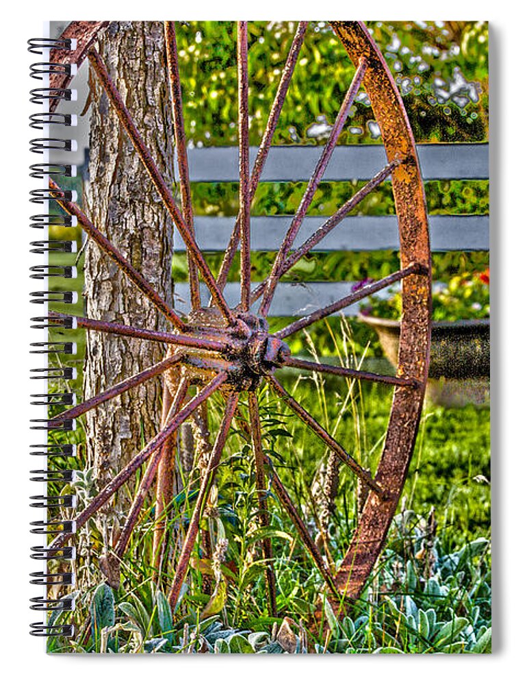 Buckland Park Spiral Notebook featuring the photograph Retired by William Norton