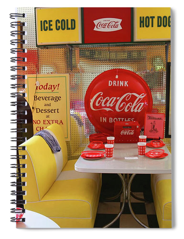 Retro Spiral Notebook featuring the photograph Retro Retro by Imagery-at- Work