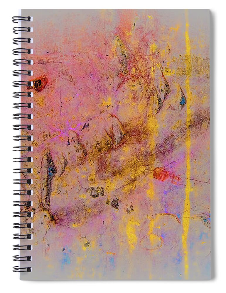 Abstract Spiral Notebook featuring the photograph Revealed by Matt Cegelis