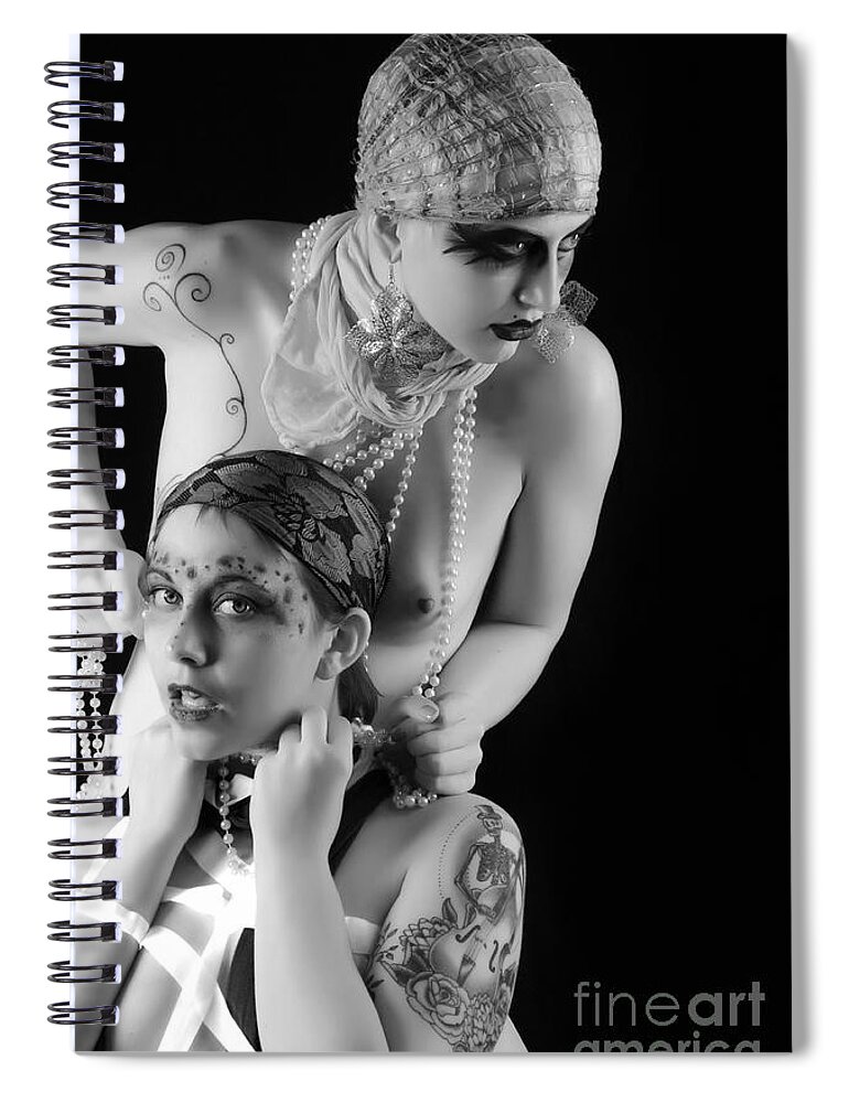 Fetish Photographs Spiral Notebook featuring the photograph Revenge by Robert WK Clark