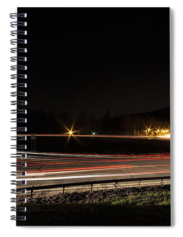 Bear Mountain New York Spiral Notebook featuring the photograph Ring around the circle by Rick Kuperberg Sr
