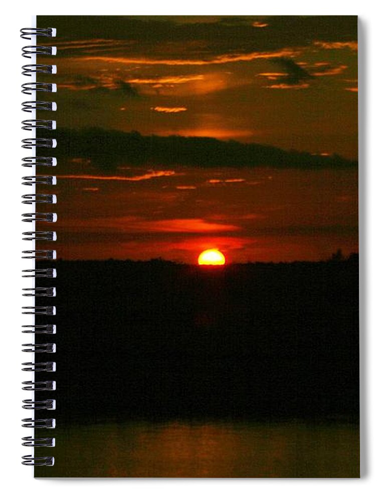 Louisiana Spiral Notebook featuring the photograph Rise and Shine by John Glass