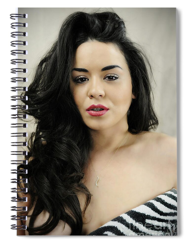 Artistic Photographs Spiral Notebook featuring the photograph River of Beauty by Robert WK Clark