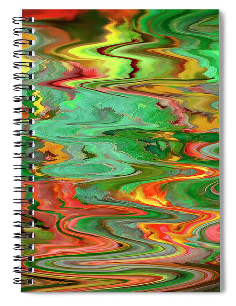 River Of Dreams Spiral Notebook featuring the photograph River of Dreams by Wes and Dotty Weber
