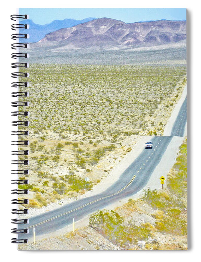 Road Trip Spiral Notebook featuring the photograph Road Trip 1 by Julie Niemela