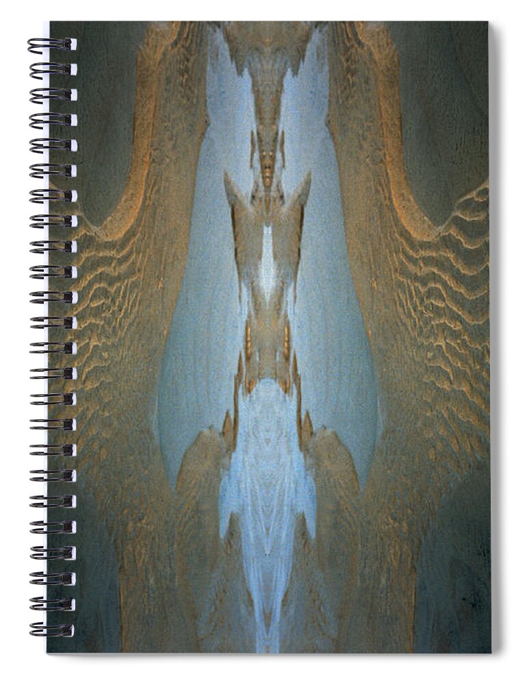 Rocks Spiral Notebook featuring the photograph Rock Gods Seabird of Old Orchard by Nancy Griswold