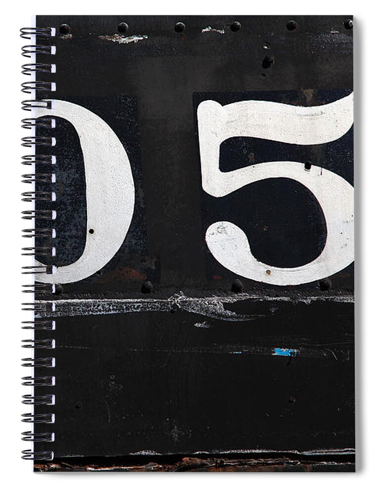 Railroad Spiral Notebook featuring the photograph Rock Island 905 by Toni Hopper