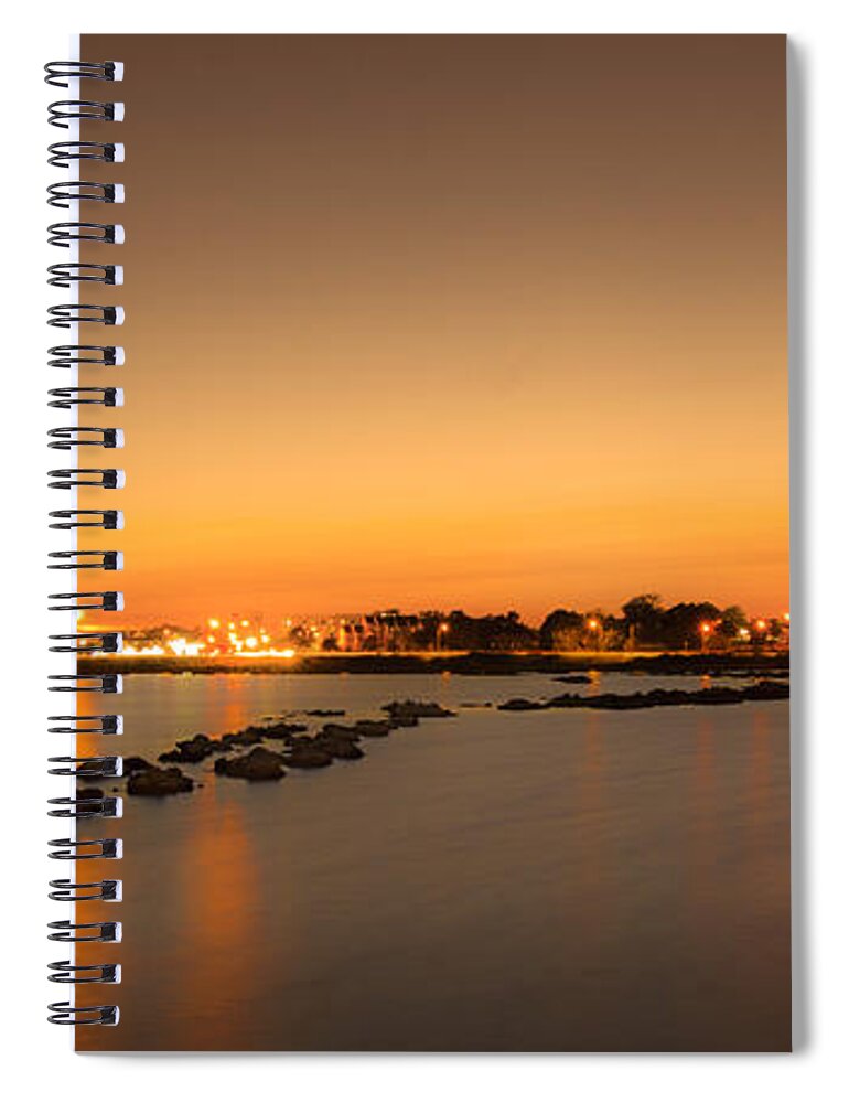 Rocks Spiral Notebook featuring the photograph Rock Walk by Metaphor Photo