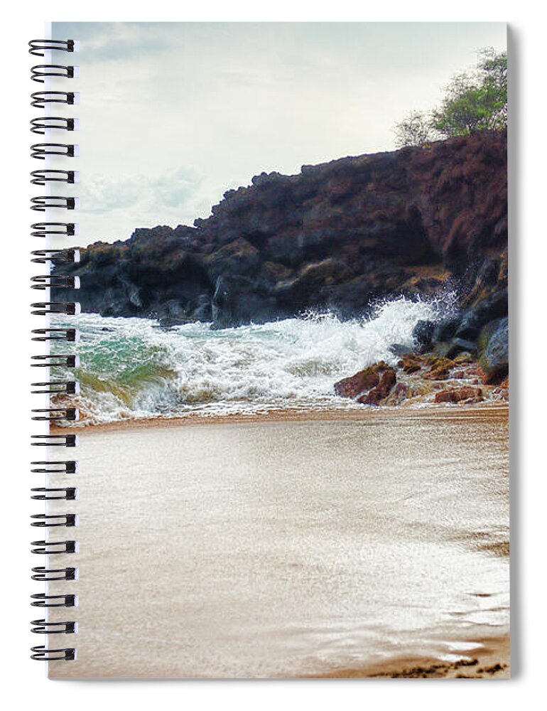 Wright Spiral Notebook featuring the photograph Rolling In by Paulette B Wright