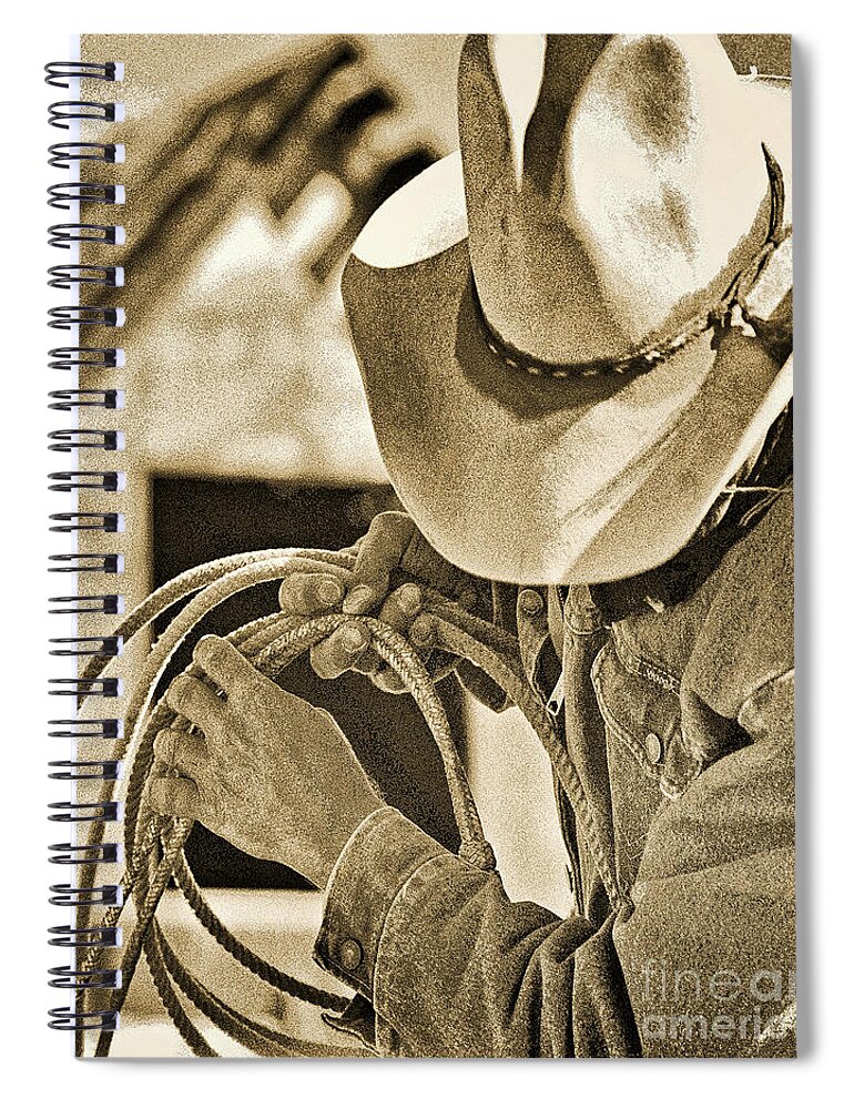 Roper Spiral Notebook featuring the photograph Roper Too by Don Schimmel
