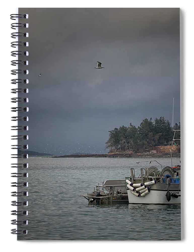 Ryan D Spiral Notebook featuring the photograph Ryan D by Randy Hall
