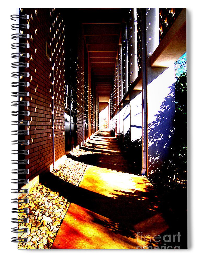 Rob Seel Spiral Notebook featuring the photograph S W U Brower Stars by Robert M Seel