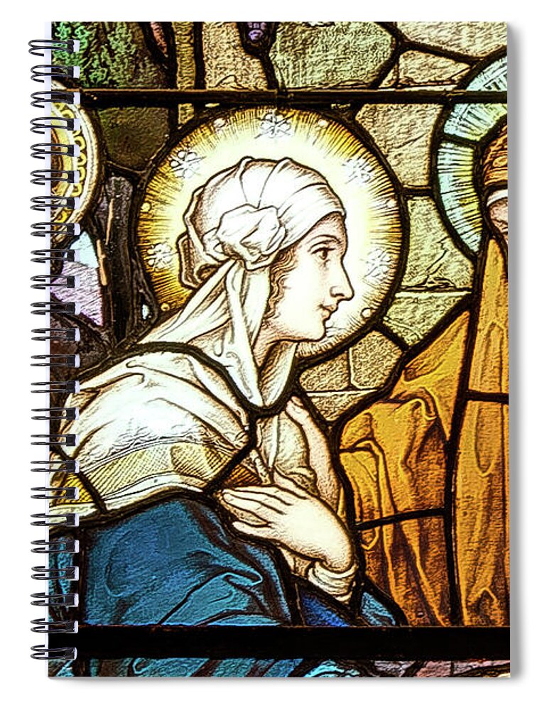 Saint Annes Spiral Notebook featuring the photograph Saint Anne's Windows by Jim Proctor