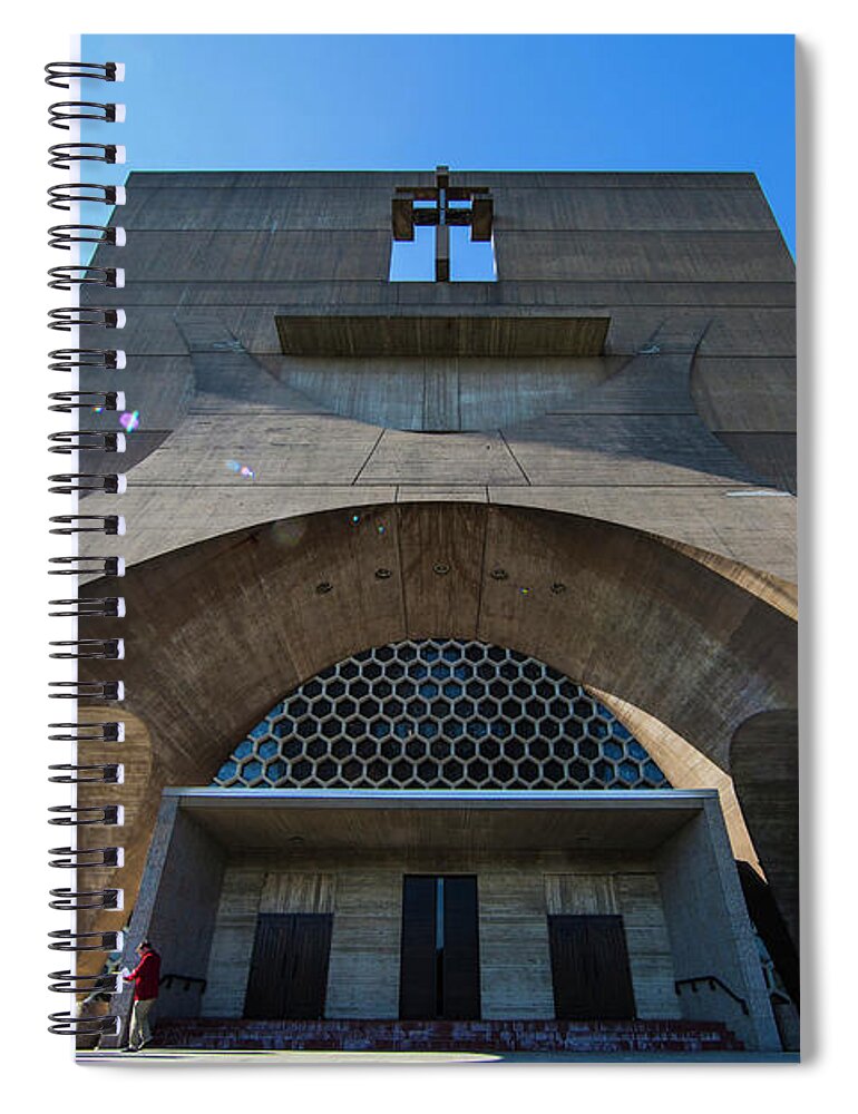 Wayne Moran Photography Spiral Notebook featuring the photograph Saint John's University Abbey Spring Morning by Wayne Moran
