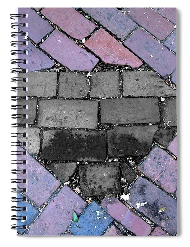 Savannah Spiral Notebook featuring the photograph Savannah Gray by Vincent Green